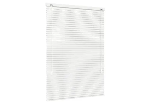 jalousiescout Jalousie LightLess Aluminium-Jalousie, 25 mm, 40 x 130 cm, weiß glänzend, ohne Bohren, geklemmt oder verschaubt, Aluminium, vollverdunkelnd, Feuchtraumgeeignet