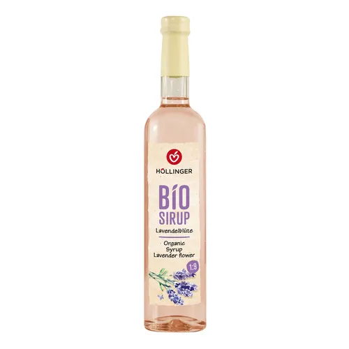 Höllinger Bio Lavendelblütensirup 500 ml