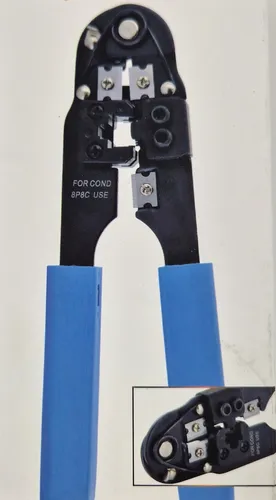 Produktbild Crimpzange Presszange Kabelzange RJ45 Schwaiger Professional NWZ 01 531