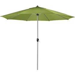 Doppler Kurbelschirm Active, rund, Ø380 cm, Grün in grün von Doppler