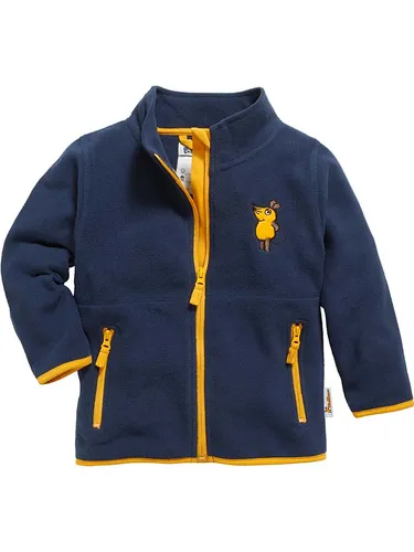 Playshoes Fleecejacke für Kinder - Maus - Marine, 98 - Funktionsjacke für Kinder aus atmungsaktivem Fleece-Material, bietet optimalen Wärmeschutz und Tragekomfort, ideal für kühlere Tage.