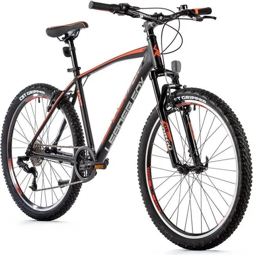 Zoll Alu Mountainbike Leader Fox MXC Gent 8 Gang S-Ride schwarz orange Rh36cm 26