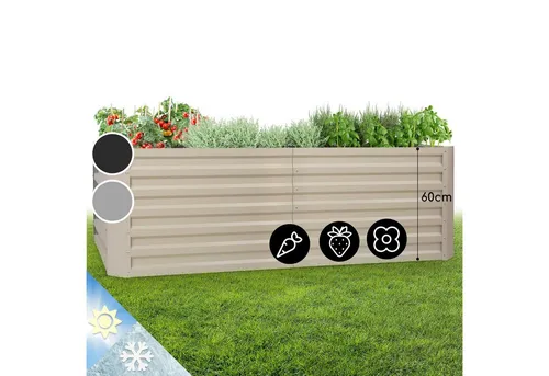 blumfeldt Hochbeet High Grow Straight von blumfeldt