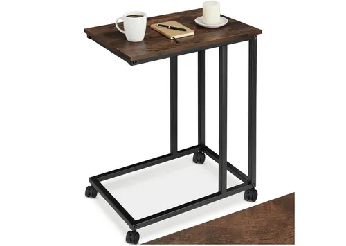 TecTake Beistelltisch Luton 48x35x70cm