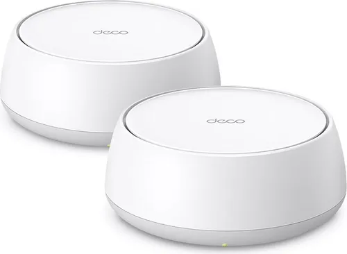 TP-Link Deco BE25 WiFi 7 Mesh WLAN - Router mit WiFi 7 und 3,6 Gbps Dualband, bietet nahtloses AI-Roaming und umfassenden Netzwerkschutz durch TP-Link HomeShield.