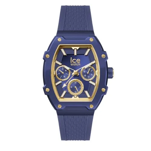 Ice Watch - Ice boliday Digital Blue Alu: Stilvolle Damenuhr - Armbanduhren für Damen, leichte Aluminiumkonstruktion mit bequemem Silikonarmband für optimalen Tragekomfort.