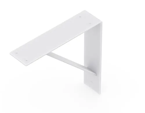 Alberts Regalträger Sam | Robuster Regalhalter in Trendfarben - Stabiler Regalträger aus solidem Stahl mit pflegeleichter Kunststoffbeschichtung. Ideal für individuelle Wohnraumgestaltungen und bis zu 100 kg belastbar. Perfekt für Regalbretter ab 200 mm Breite.