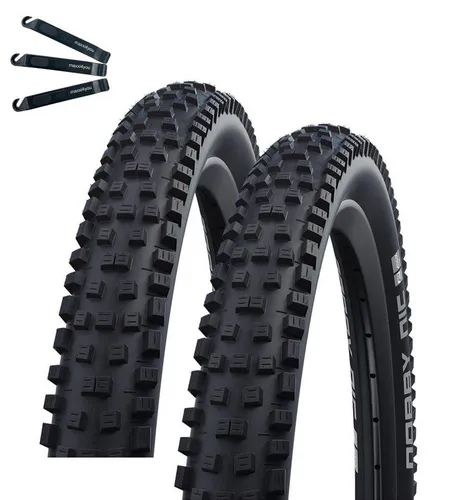 maxxi4you Fahrradreifen Faltreifen Schwalbe 2 x Nobby Nic Performance Schwarz 62-559 inkl. RH