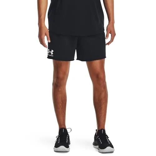UNDER ARMOUR Herren Shorts UA RIVAL TERRY 6IN SHORT - Bequeme Shorts aus Rival Terry Material, das dich warm hält und perfekten Komfort vor und nach dem Sport bietet.