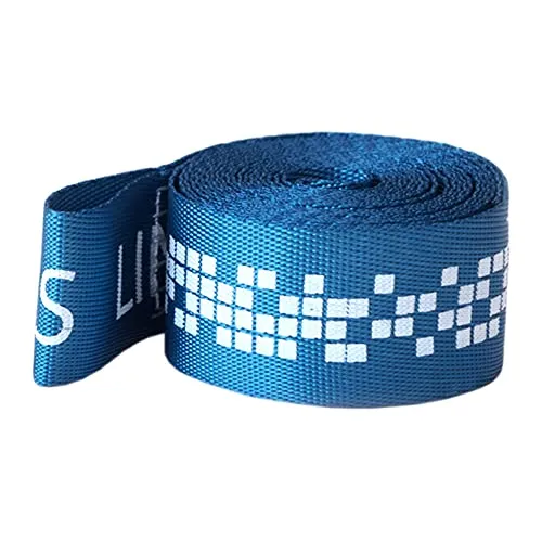 Gibbon Slackrack Fitness Band 50mm - 4,5m Slackline in Blau, One Size - Slacklines für Fitness und Balance, ideal für Training und Spaß im Freien oder Indoor, fördert Koordination und Körperbeherrschung.