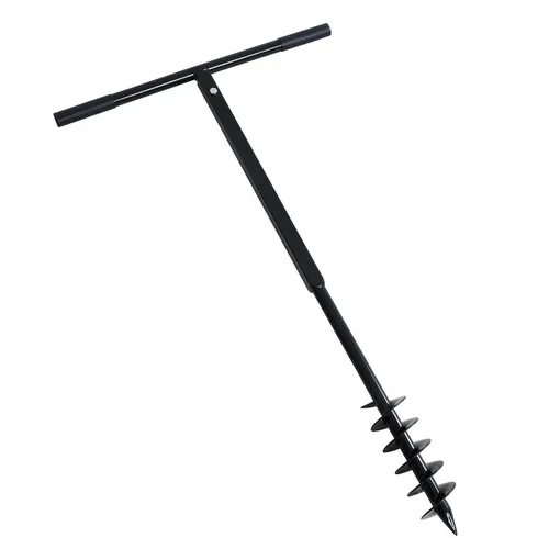 ESTEXO Erdbohrer Erdlochbohrer Handbohrer 85 mm Bohrer Pfahlbohrer Brunnenbohrer