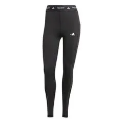 adidas Damen TECHFIT Stash Pocket Full Length Leggings, Schwarz, XS - Fitnesshosen mit Sleeke Kompressionspassform und praktischer Tasche am Bein; ideal für intensives Training und hohen Tragekomfort.