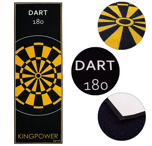 Kingpower Dartmatte Dart Matte Dartteppich Turnier Matte Dartmatte Teppich Darts 2 Größen
