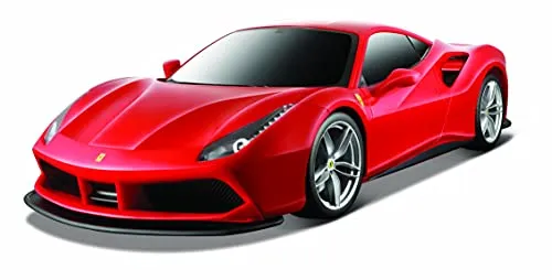 Maisto Tech 582133 - Ferngesteuertes Ferrari 488 GTB (rot, 56cm) - RC-Modelle: Hochgeschwindigkeits Rennauto mit 11,5 km/h, ideal für Motorsport-Fans und spannende Rennen.