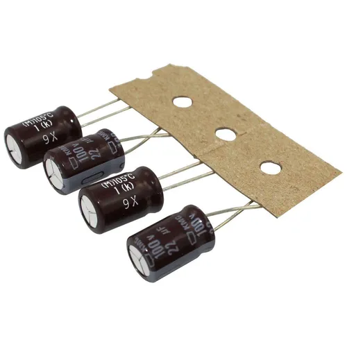 20x Elko Kondensator Radial 22µF 100V 105°C 8x11,5mm EKMG101ETD220MHB5D 22uF