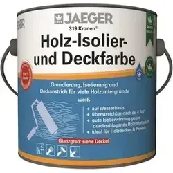 Jaeger 319 Kronen Holz-Isolier- und Deckfarbe matt 750 ml von J