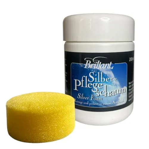 Brillant Silber-Pflegeschaum 200ml