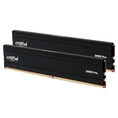 Crucial Pro DDR5 RAM 32GB Kit (2x16GB) 5600MHz, Intel XMP 3.0 / AMD Expo, PC Computer Arbeitsspeicher - CP2K16G56C46U5