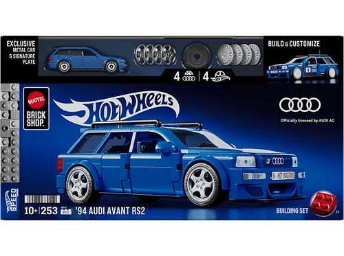 Mattel Brick Shop 94 Audi Avant RS2 (JGR28) Spielzeugauto