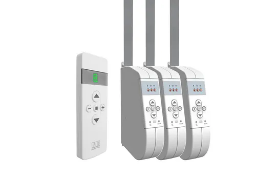 WIR elektronik Rollladengurt-Antrieb WIR SET FB-9 - Effizienter Rollladengurt-Antrieb mit Funkfernbedienung. Ideal für Kunststoff-, Alu- und Holz-Rollläden. Einfache Montage und Smart-Home-kompatibel für komfortable Nutzung.