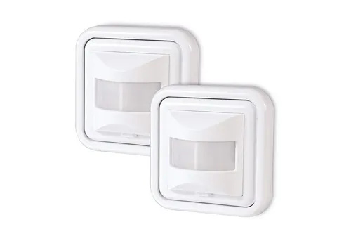 conecto Infrarot-Bewegungsmelder CC-IM050 - Bewegungsmelder für Innenmontage mit 160° Erfassungsbereich und bis zu 9m Reichweite. Ideal zur Energieeinsparung durch bedarfsgerechte Beleuchtung.