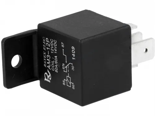 12V KFZ Relais mit Wechslerkontakt 80A/60A Lastrelais