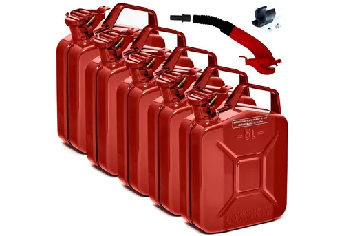 BW Benzinkanister Metall 5L mit Ausgießer von BW