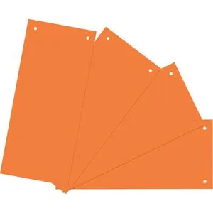 bene Trennstreifen orange, 180 g/qm Karton, 100 St.