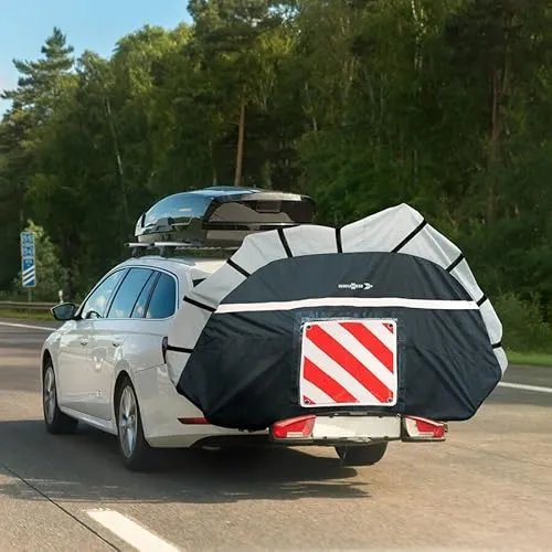 Brunner Fahrradabdeckung Tower B - Fahrradabdeckung für Anhängerkupplung Fahrradträger, schützt vor Witterungseinflüssen und ideal für den sicheren Transport von Fahrrädern.