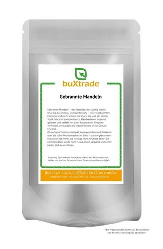| Gebrannte Mandeln | karamellisiert | Zimt | Zucker | Mandelkerne 100 g
