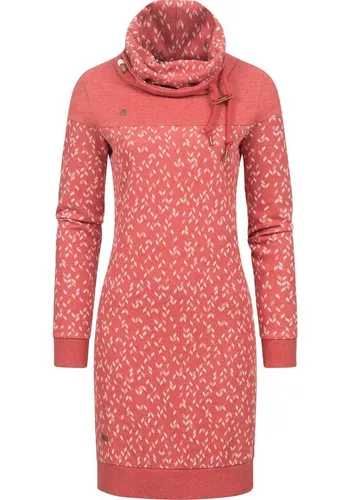 Ragwear Sweatkleid Chloe Dress stylisches Langarmkleid mit Ethnomuster
