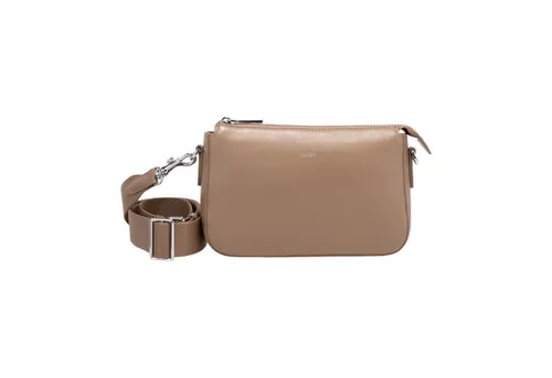 JOOP! Umhängetasche sofisticato 1.0 Jasmina - Elegante Handtasche aus hochwertigem Leder in Portabella-Braun, mit abnehmbarem und verstellbarem Schulterriemen, ideal für stilbewusste Damen.