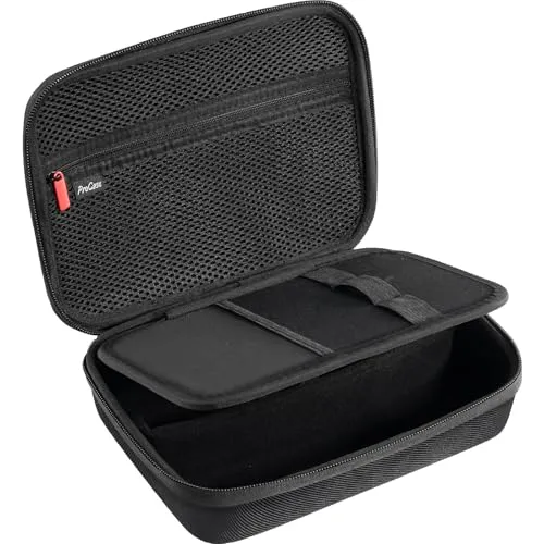 ProCase Tragetasche für Haarschneider - Organizer für Friseurzubehör - Friseurtaschen mit stoßfester, wasserabweisender Hartschale und praktischem, geräumigem Design; ideal für die Aufbewahrung und den Transport von Haarschneidern, Scheren und Zubehör.