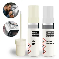 Kia 3d Ausbesserungsset 2 In 1: Basislack + Klarlack Mit Pinsel