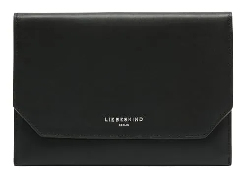 LIEBESKIND BERLIN Lora Calf Optic Pouch M Clutch Tasche in schwarz von Liebeskind Berlin