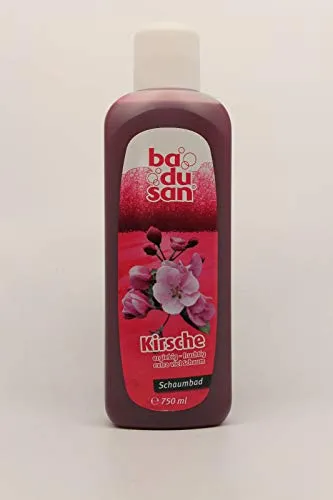 badusan Schaumbad Badezusatz Kirsche Inhalt 750ml, Pflegebad, Körperpflege, Cremebad