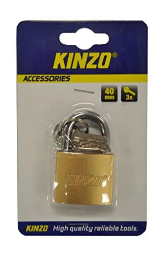 Kinzo 871125279388 Vorhängeschloss, 40 mm