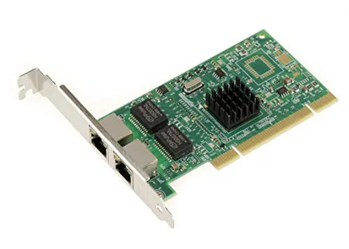 KALEA-INFORMATIQUE 2-Port LAN Gigabit Ethernet RJ45 Netzwerk-Controller-Karte auf 16 oder 32 Bit PCI-Port mit Intel 82546EB/GB Chipsatz