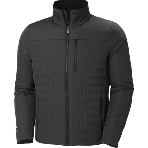Helly Hansen Crew Insulator Jacket 2.0 black (990) S - Outdoor Freizeitjacke für Herren mit PrimaLoft BLACK Isolierung für optimale Wärme und PFC-freier DWR-Beschichtung für umweltfreundlichen Nässeschutz.