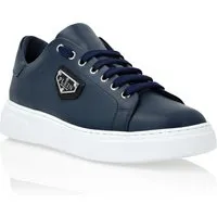 Sneaker Iconic Plein aus Nappaleder - Stylische Low-Top-Sneakers aus hochwertigem Nappaleder mit rutschfester Gummisohle. Perfekt für einen einzigartigen Look und hohen Tragekomfort im Alltag.