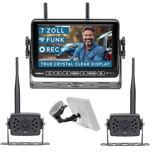 VSG24 7“ Element Wired HD Rückfahrsystem für Wohnmobile & LKW