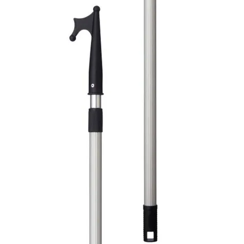 - 201 mm Alu Teleskop Bootshaken Teleskopbootshaken ausziehbar schwimmfähig 118