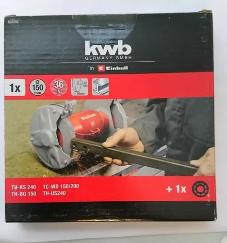 KWB Schleifscheibe 150x12,7x16mm G36 Doppelschleifer-Zubehör