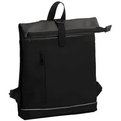 Daniel Ray Rolltop-Rucksack Seattle – Moderner Rucksack in Schwarz-Grau