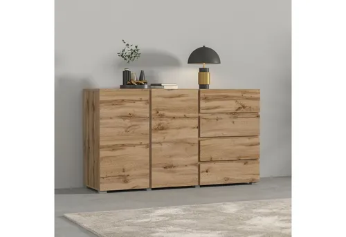 INOSIGN Sideboard Asymetric, 138 cm breit in beige von OTTO home