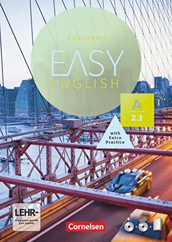Easy English - A2: Band 1 - Kursbuch mit Audio-CDs und Video-DVD - Englisch Kursbuch für A2-Niveau, inklusive Audio-CDs, Phrasebook und Aussprachetrainer für effektives Lernen.