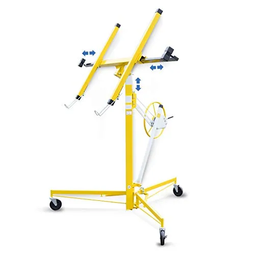 BAMATO Trockenbau Plattenlift DPH-3400 - Effiziente Montagehilfe für den Trockenbau, schnell einsatzbereit und ideal zum Heben von Gipskartonplatten.