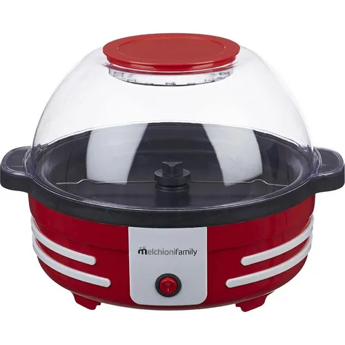 Melchioni Popcornmaschine Pop Corn Maker rund, 850 W