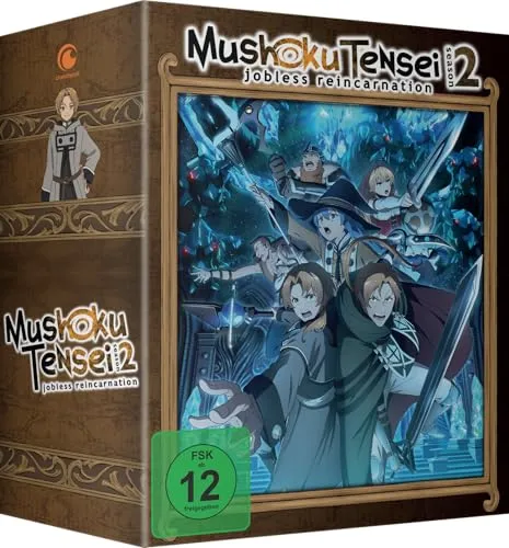 Mushoku Tensei: Jobless Reincarnation - Staffel 2 - Vol.1 - DVD - Fantasy-Anime auf DVD mit Sammelschuber, ideal für Sammler und Fans der Serie, freigegeben ab 12 Jahren.