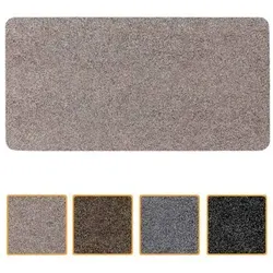 Fußabtreter Schmutzfangmatte Fußmatte Sauberlaufmatte Fußabstreifer Eingang POET 40x120cm Hellbraun